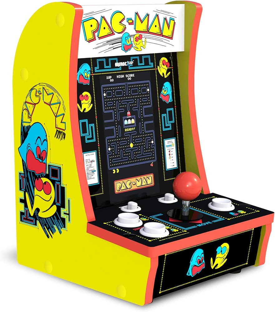 Arcade1Up PAC-Man Countercade 3 Classic Games, Retro Console with 7-inch Screen, Table-top Video ... | Amazon (US)