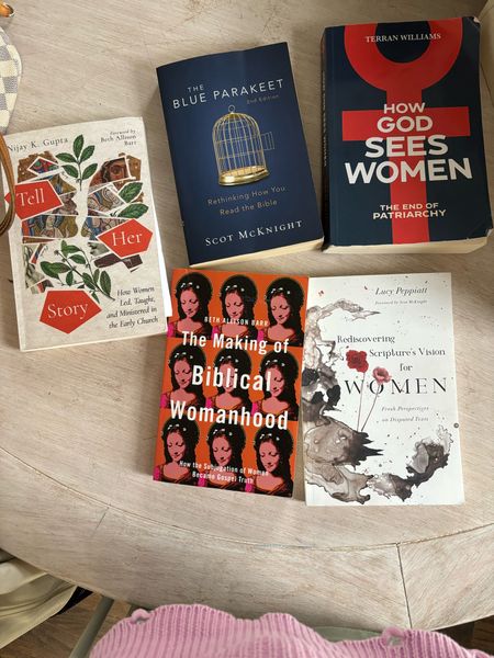 Books that helped me on my journey from complementarian to egalitarian 

#LTKover40 #LTKhome #LTKfamily