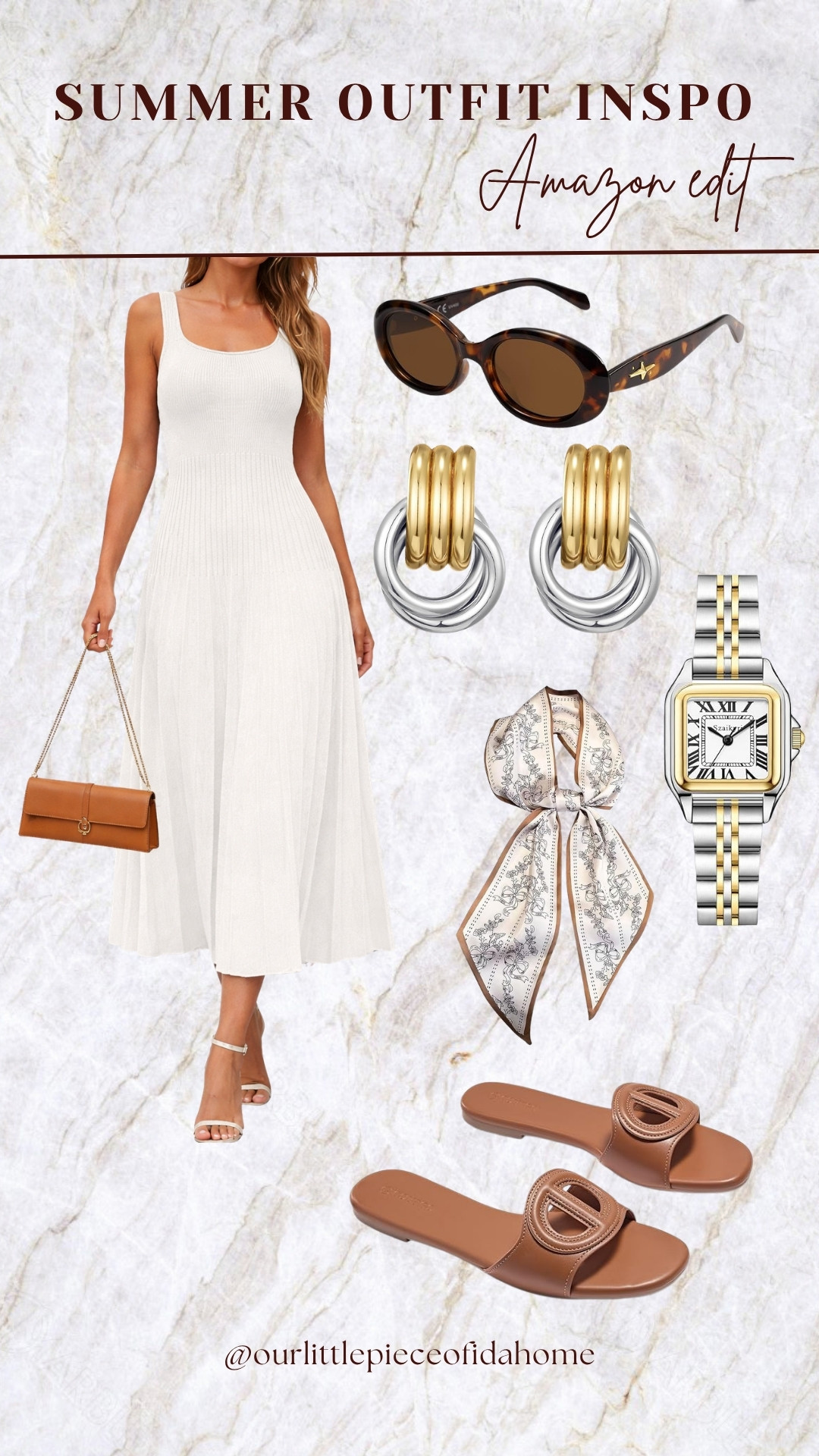 I’ve been loving this summer outfit for how light, neutral, and easy it is to wear from day to night.

Sharing everything here if you’re looking for a simple, polished warm weather look.
@Amazon 

 #LTKU #LTKSaleAlert #LTKBeauty