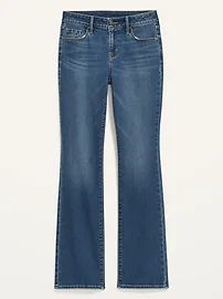 Mid-Rise Kicker Boot-Cut Jeans for Women | Old Navy (US)