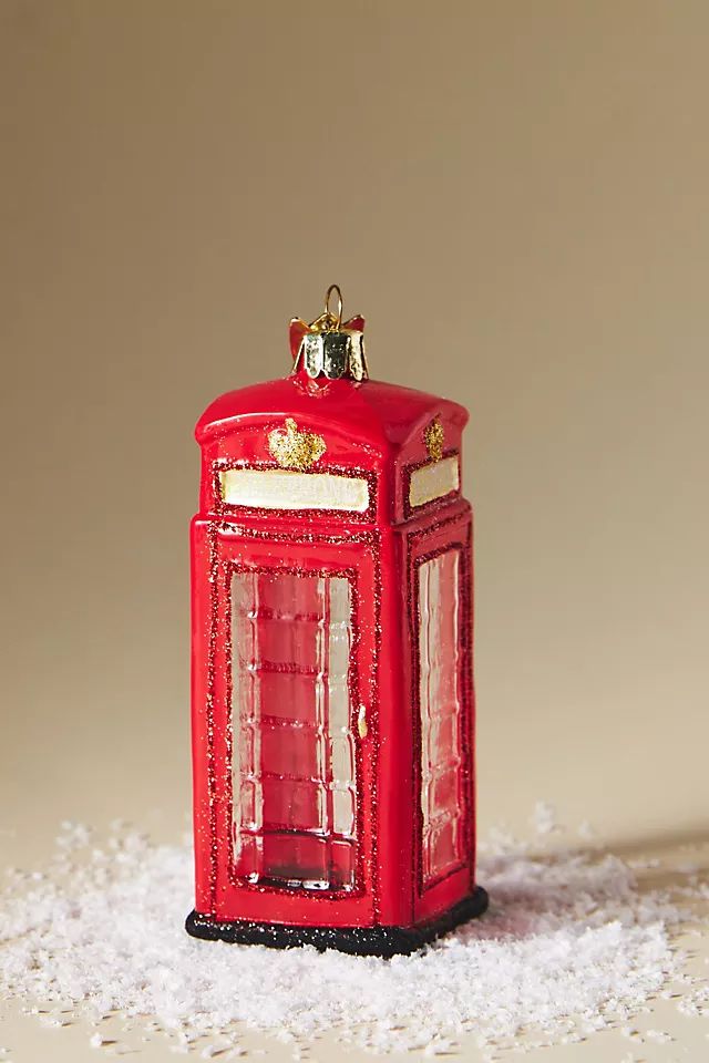 Telephone Box Ornament | Anthropologie (US)