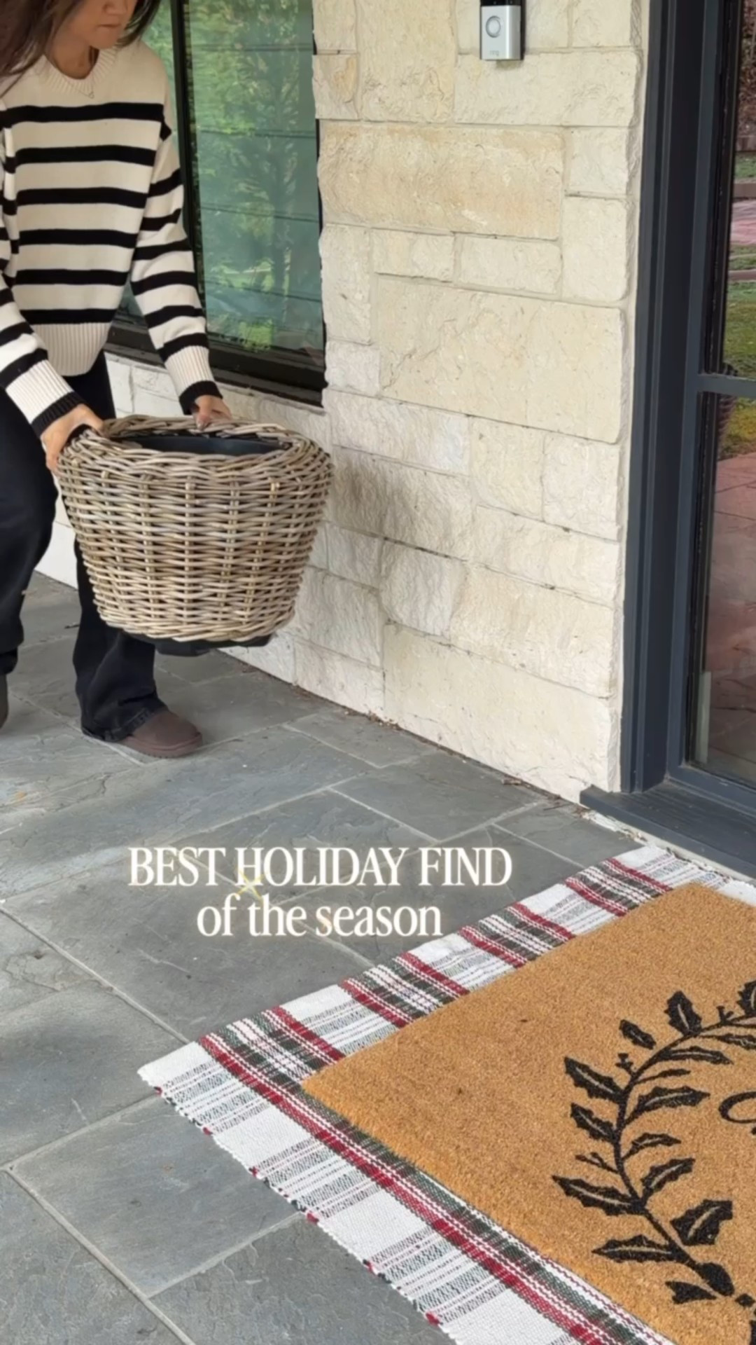 These poinsettias are so easy and fun to decorate your porch with! They have the perfect shade of red, not too bright and a little distressed and faded to make them look Uber realistic.
I had my porch set up within minutes using everything I have out and it looks so festive and we are holiday, ready!

#LTKHoliday #LTKHome #LTKSaleAlert