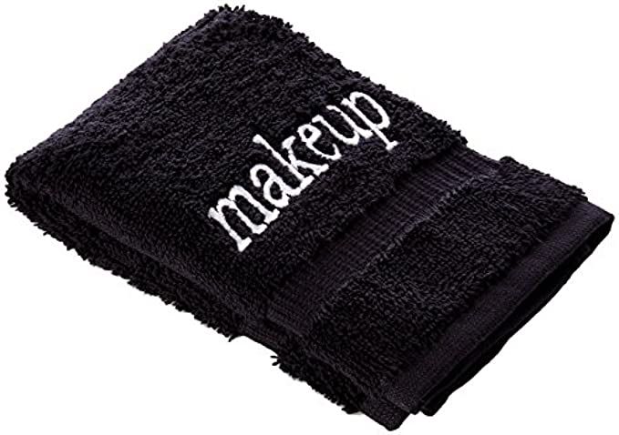 Luxury Black Cloth Turkish Cotton Make up Cleansing (Set of 6) | Amazon (US)
