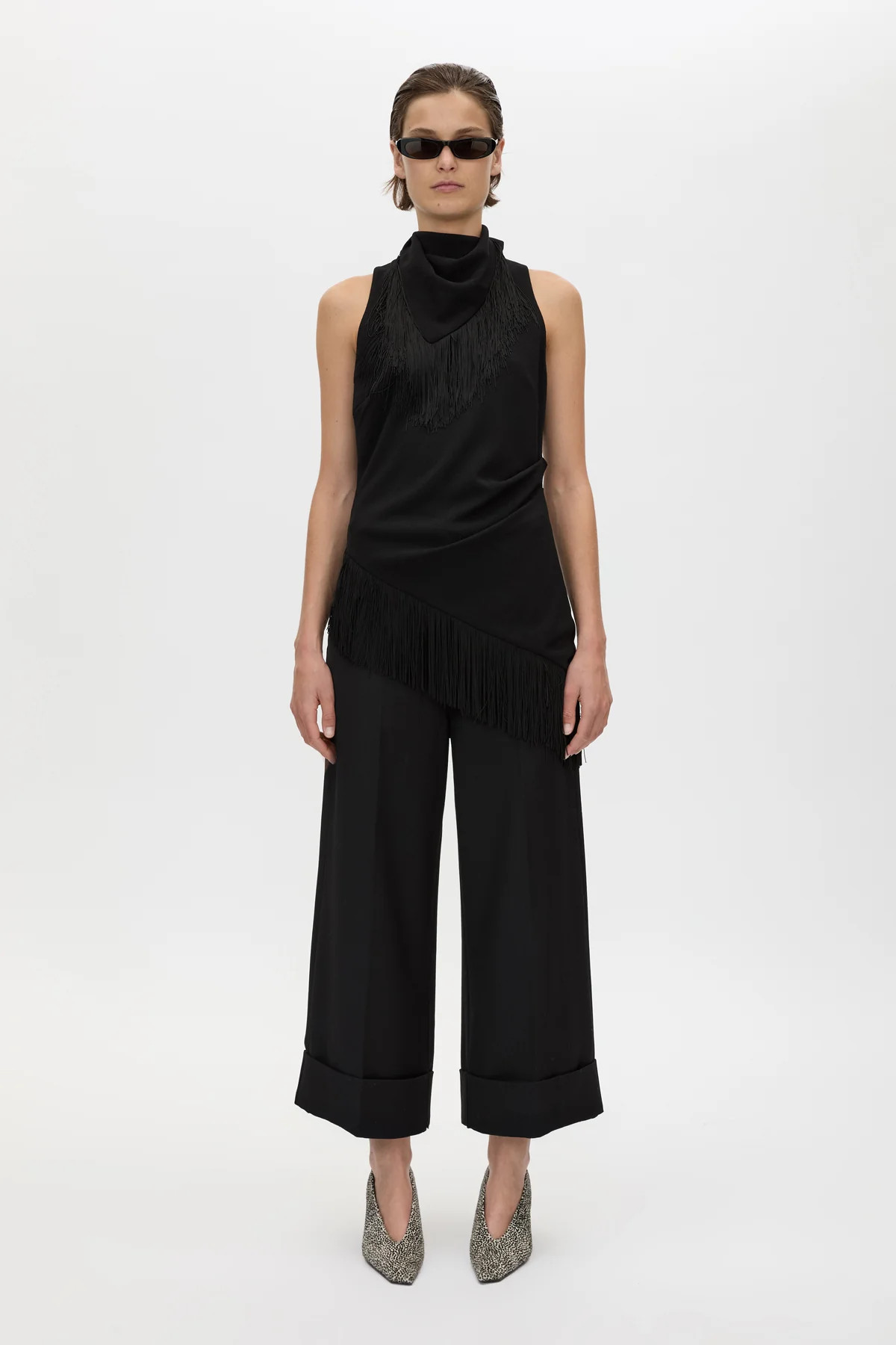 Caius Manstyle Wide Leg Pant in Black - CAMILLA AND MARC® C&M | CAMILLA AND MARC (ANZ)