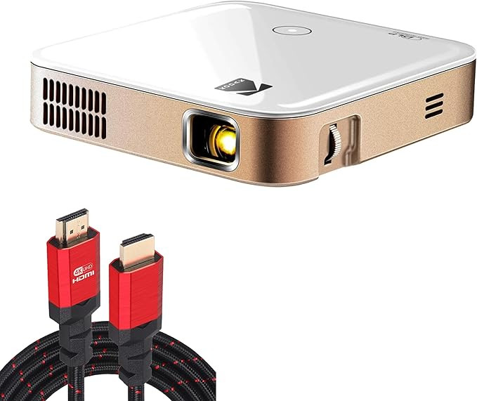 KODAK Luma 350 Portable Smart Projector w/ Luma App | Ultra HD Rechargeable Video Projector with ... | Amazon (US)