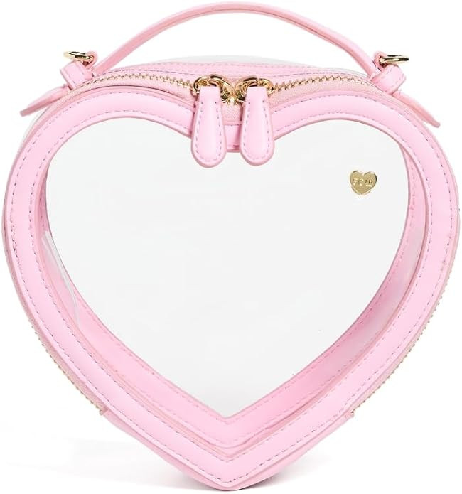 Stoney Clover Lane Women's Clear Heart Crossbody Stadium Bag | Amazon (US)