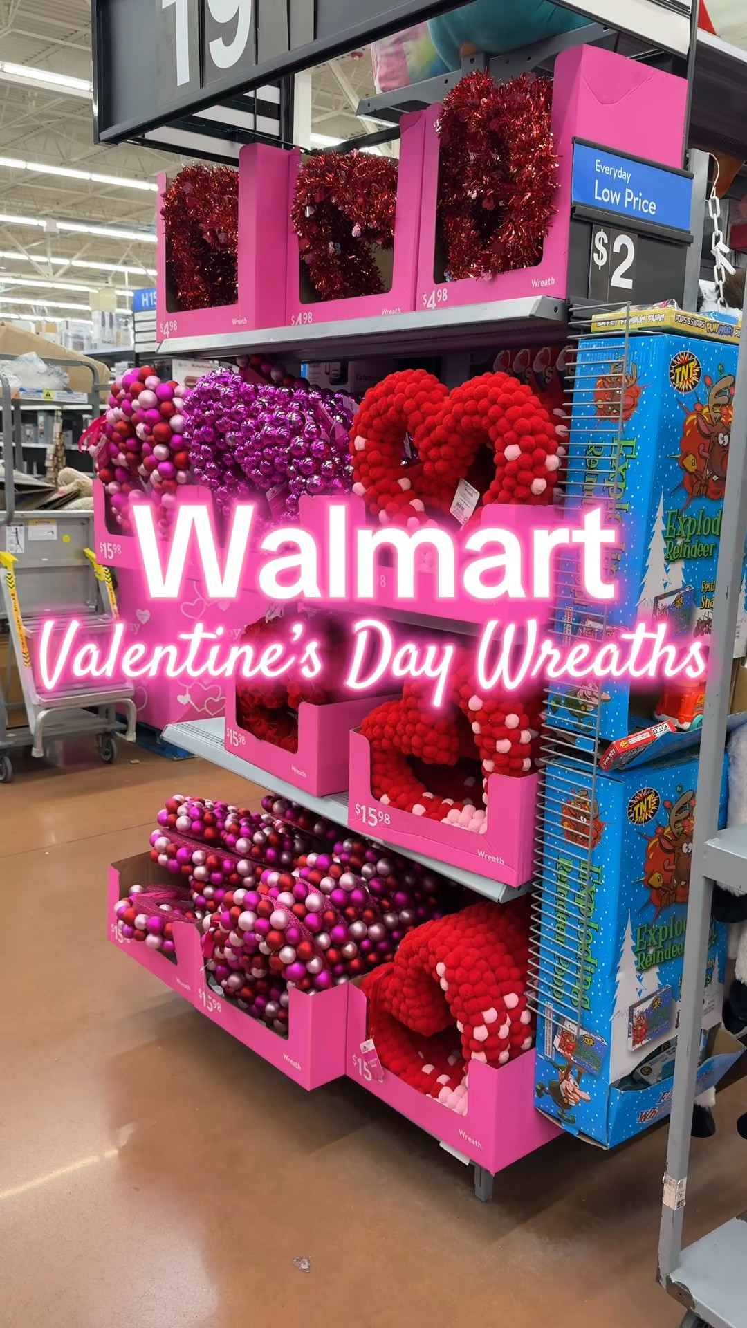 Valentines Day wreaths - Valentine’s Day home decor 

#LTKFindsUnder50 #LTKWatchNow #LTKHome