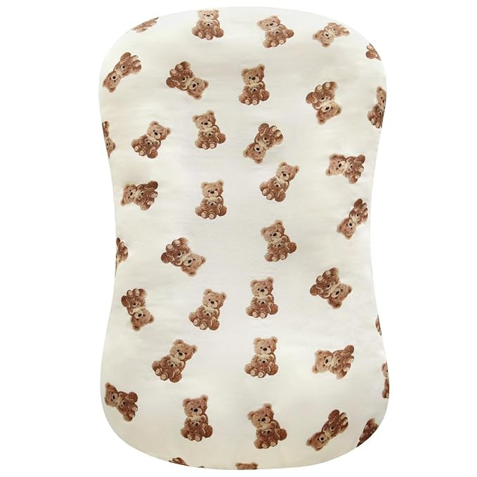 LifeTree Muslin Baby Lounger Cover, Newborn Slipcover Lounger Cover for Boys Girls Infant, Soft 7... | Amazon (US)