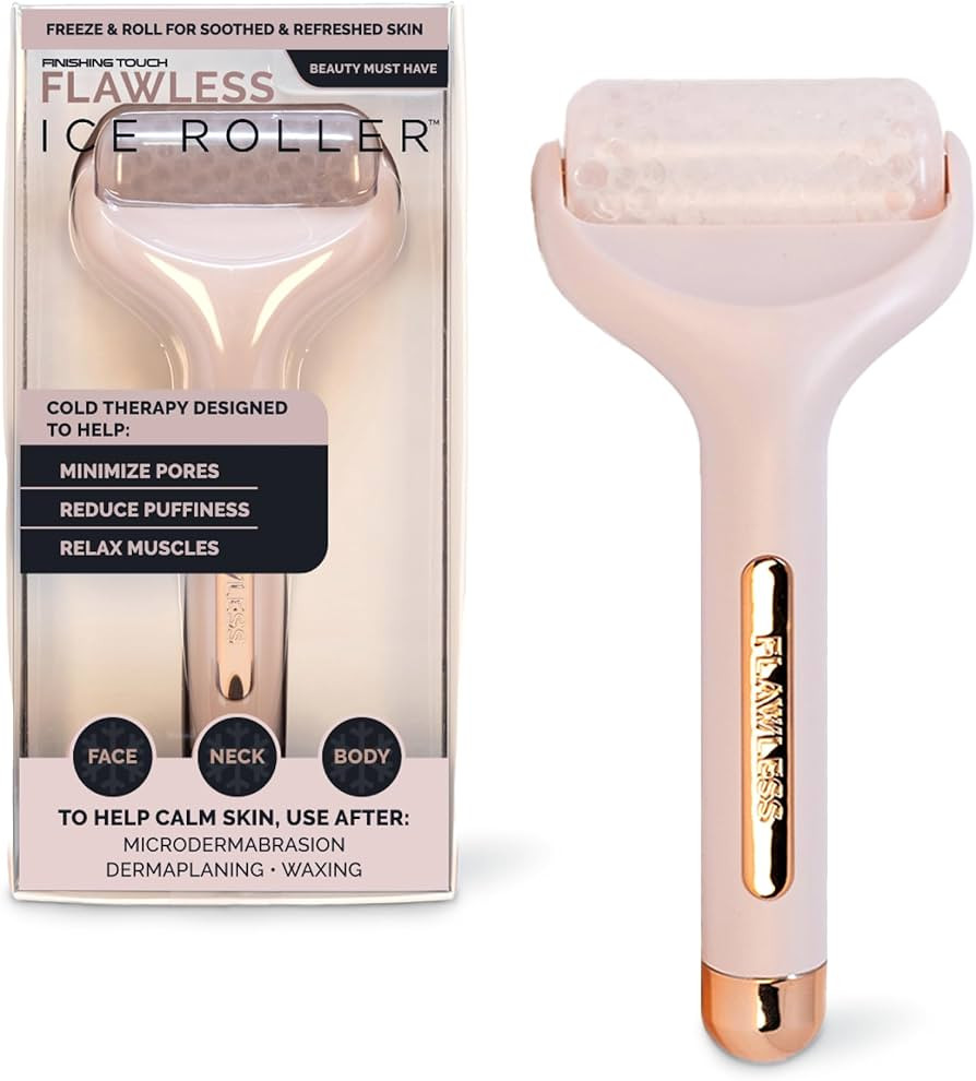 Finishing Touch Flawless Facial Massage Ice Roller | Amazon (US)