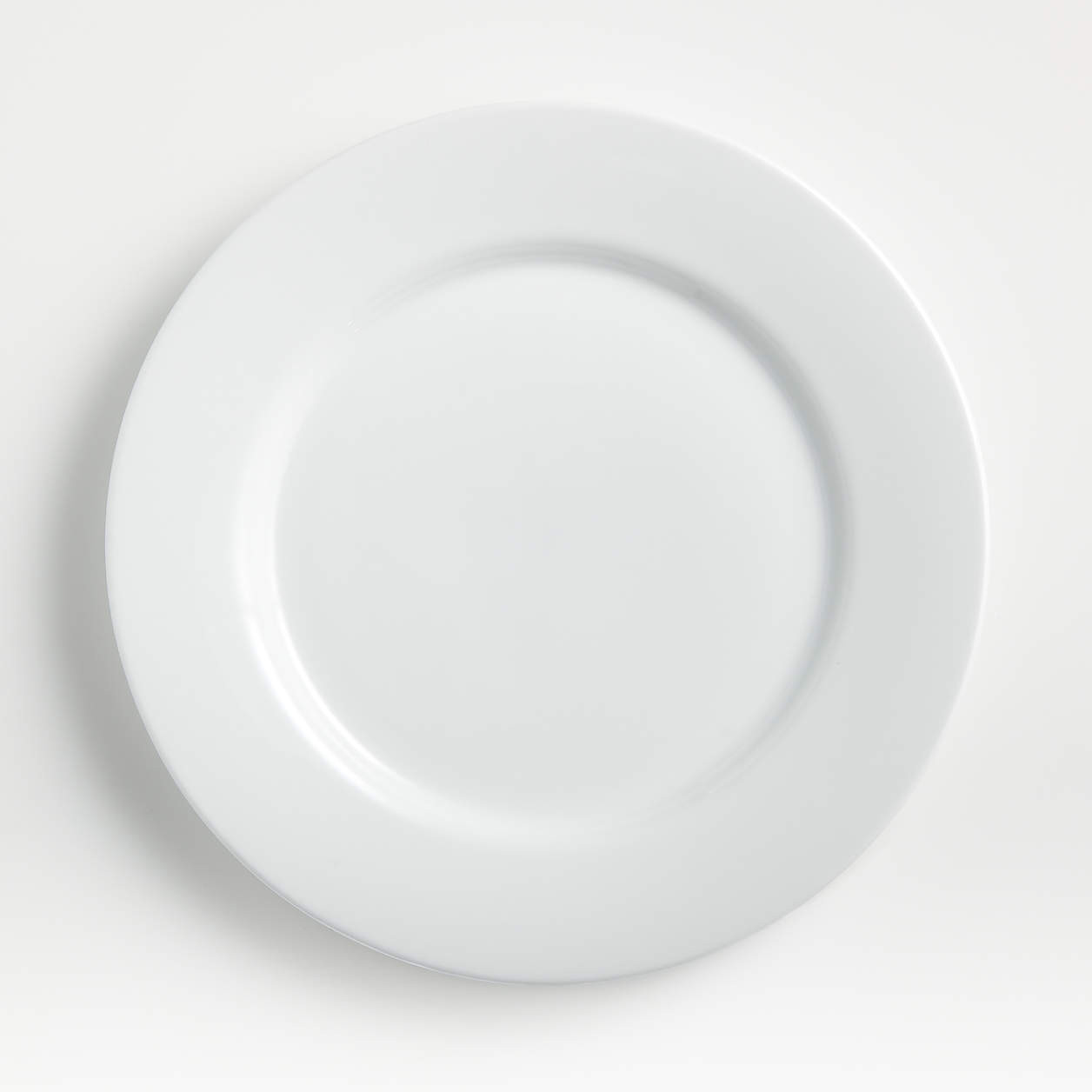 Aspen Rimmed Porcelain Dinner Plates, Set of 8 + Reviews | Crate & Barrel | Crate & Barrel