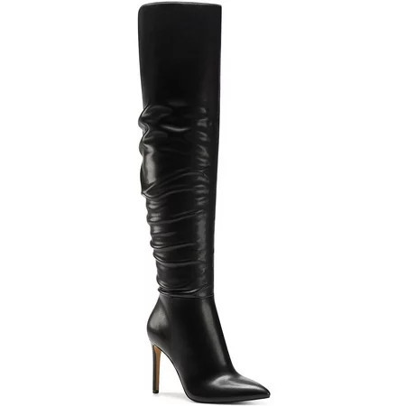INC Womens Iyonna Patent Slouchy Over-The-Knee Boots | Walmart (US)