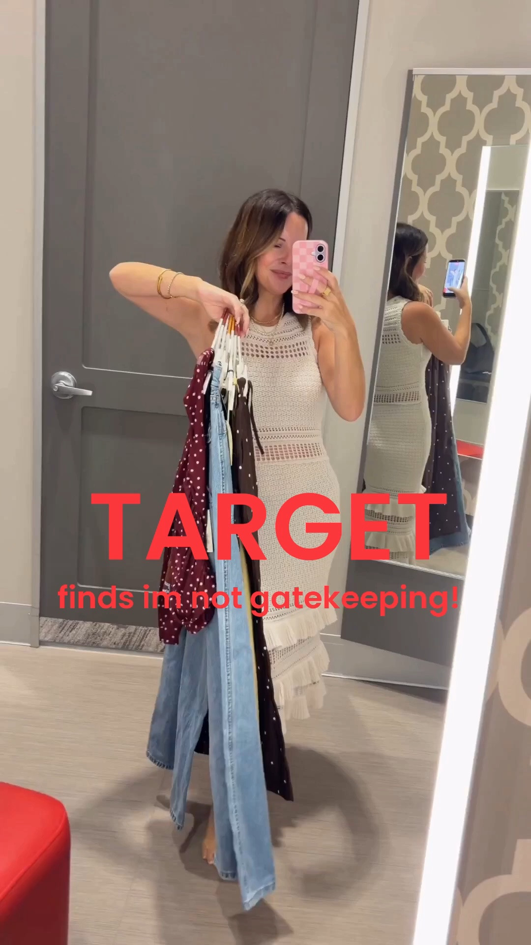Target funds I’m not gatekeeping! I love these polka dot funds plus the cardigan is so soft and the cutest sweater crochet dress and top 🍂🤎

#LTKootd #LTKPetite #LTKmomlife