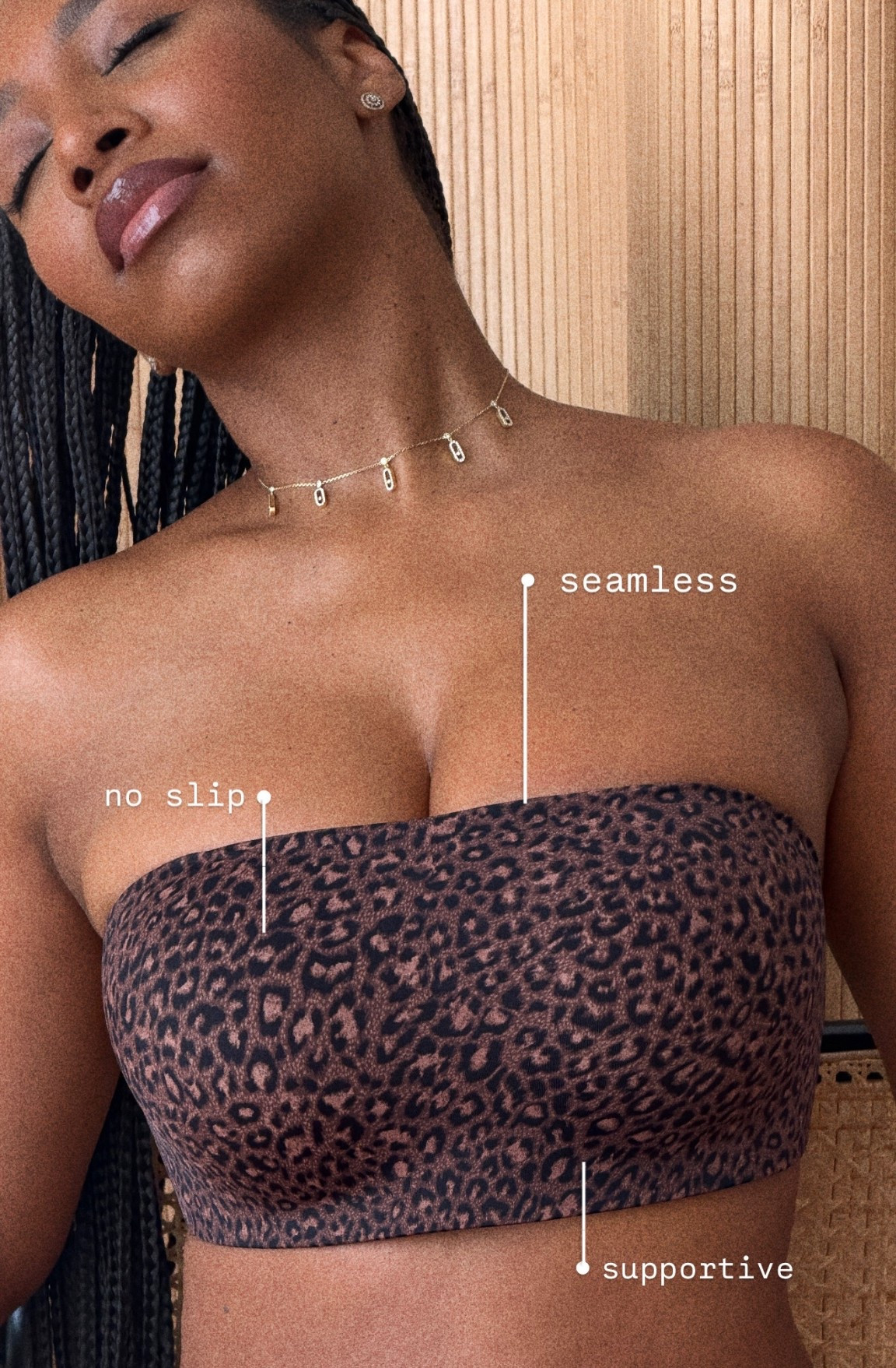 A good outfit deserves a better foundation. The Invisible by Victoria’s Secret Bandeau is smooth, secure, and actually stays in place!