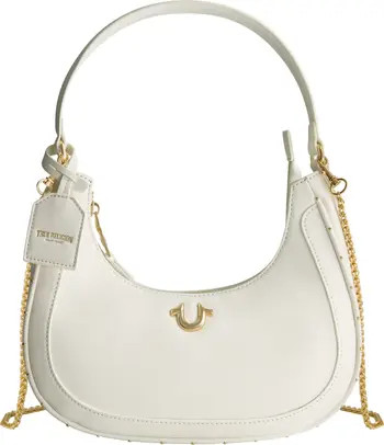 True Religion Zip Top Crescent Hobo Bag | Nordstrom | Nordstrom