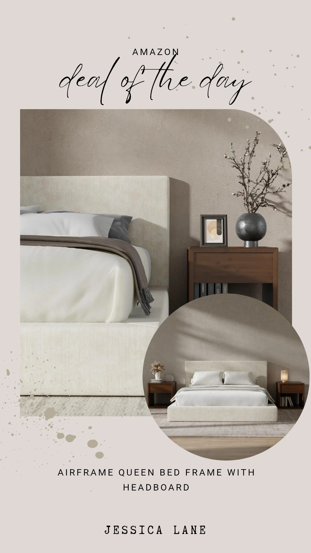My bedroom feels like a luxury hotel now thanks to this Airframe Queen Bed Frame With Headboard from 33903.png. It is incredibly cozy and well-made.#BedroomGoals #BedFrame #CozyBedroom #AmazonHome

#LTKSaleAlert #LTKHome