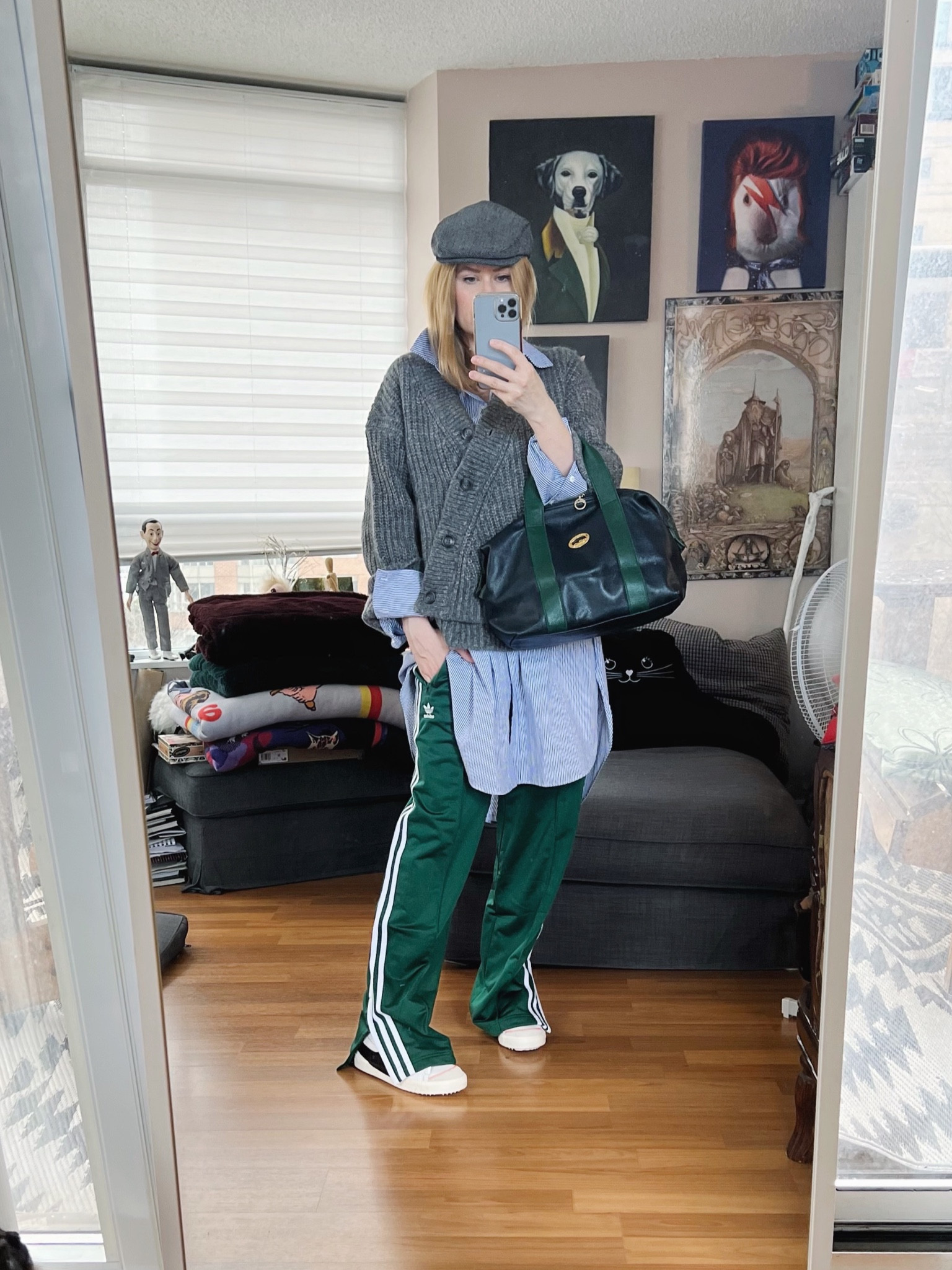 Spontaneous blizzard outfit.
These pants are good for layering Uniqlo thermals underneath.
•
.  #StyleOver40  #adidasfirebird  #retrovibe #vintagelongchamp  #oversizedstyle #nikeblazer #etsyFind #thriftFind  #secondhandFind #FashionOver40  #MumStyle #genX #genXStyle #shopSecondhand #genXInfluencer #WhoWhatWearing #genXblogger #secondhandDesigner #Over40Style #40PlusStyle #Stylish40s #styleTip  #HighStreetFashion #StyleIdeas


#LTKFind #LTKshoecrush #LTKstyletip