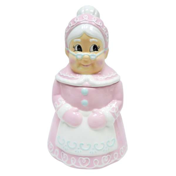 Shop all  Mrs.Claus' Bakery




Mrs. Claus' Bakery Pink Mrs. Claus Cookie Jar








	
								... | At Home