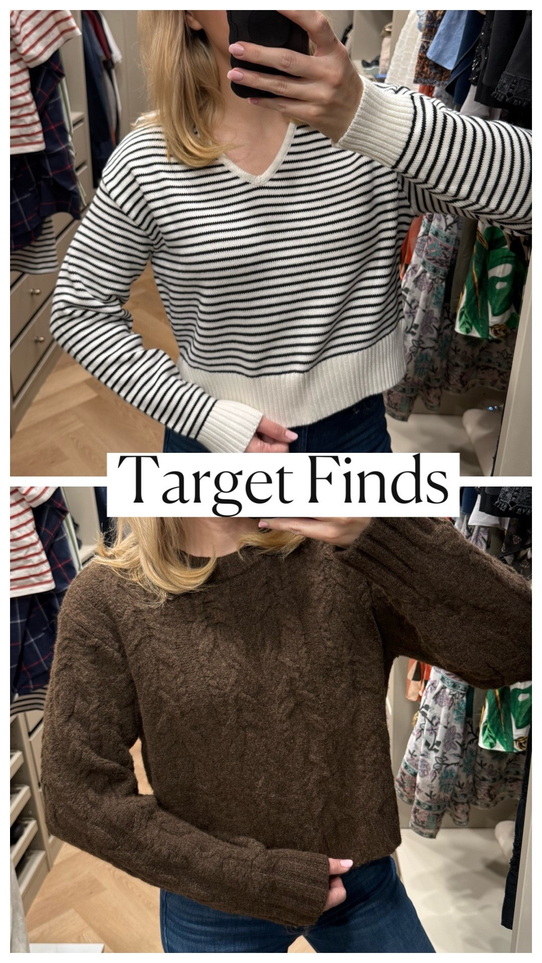 Latest Target finds
Target sweater 
Sweater 

#LTKStyleTip 

#LTKFindsUnder50