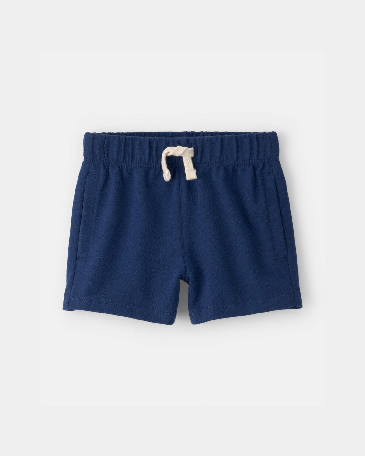 Baby Boy French Terry Shorts - Navy Blue | Carter's Inc