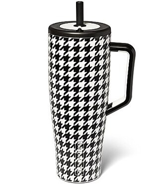 Brumate Era Straw Houndstooth Insulated Tumbler 40 oz. - Black White | Dillard's