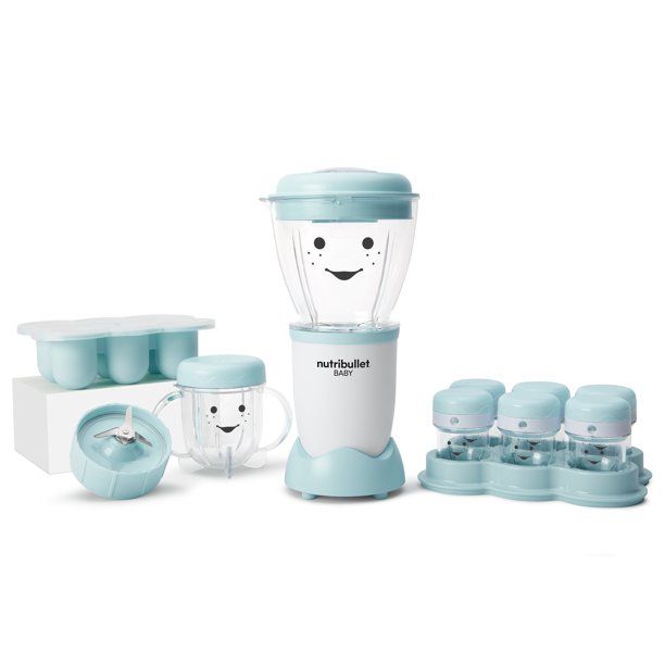 NutriBullet Baby Food Blender, 32-oz, Blue, NBY-50100 | Walmart (US)