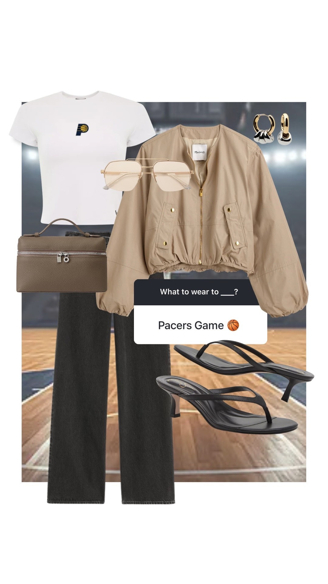 What to wear to a Pacer’s Game! #kathleenpost 