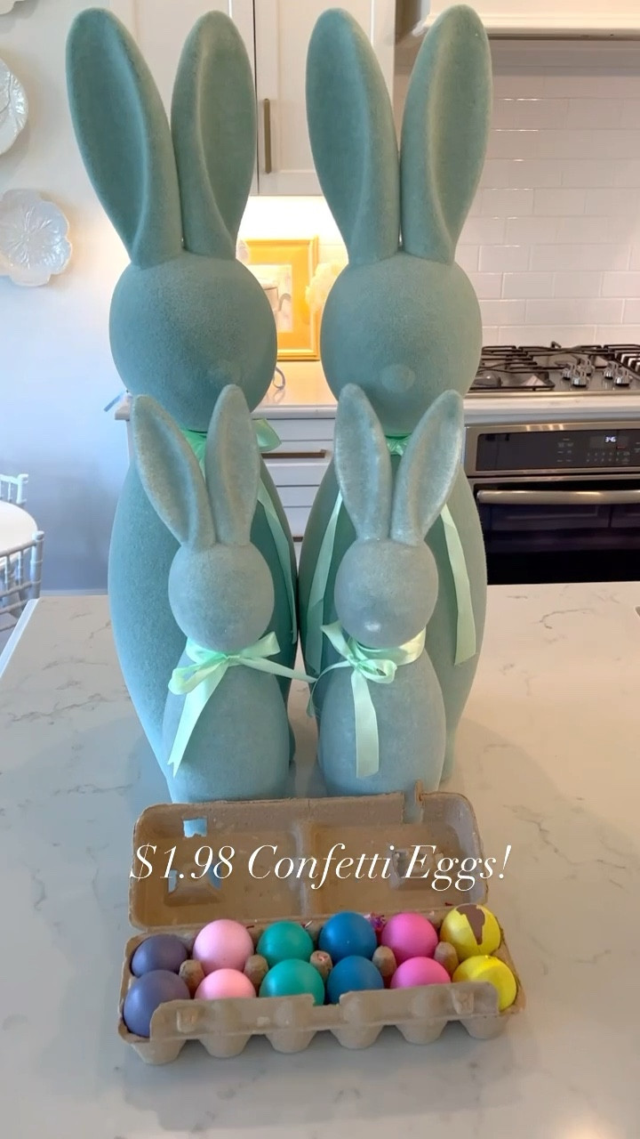 $1.98 confetti Easter eggs! They are such a fun tradition and perfect for class gifts! 
#eastereggs #easter #easterbasket 

#LTKfamily #LTKhome #LTKFind