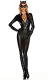 Forplay Costumes Fierce Feline Ears Mas Jumpsuit Belt Gloves | Amazon (US)