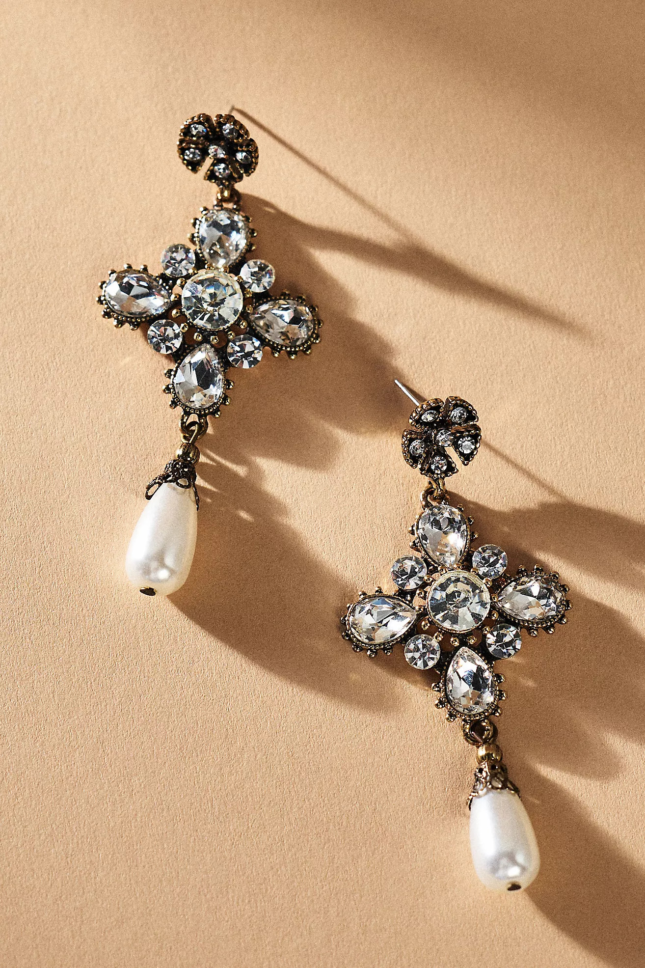 Shashi Crystal Stone Mix Drop Earrings | Anthropologie (US)