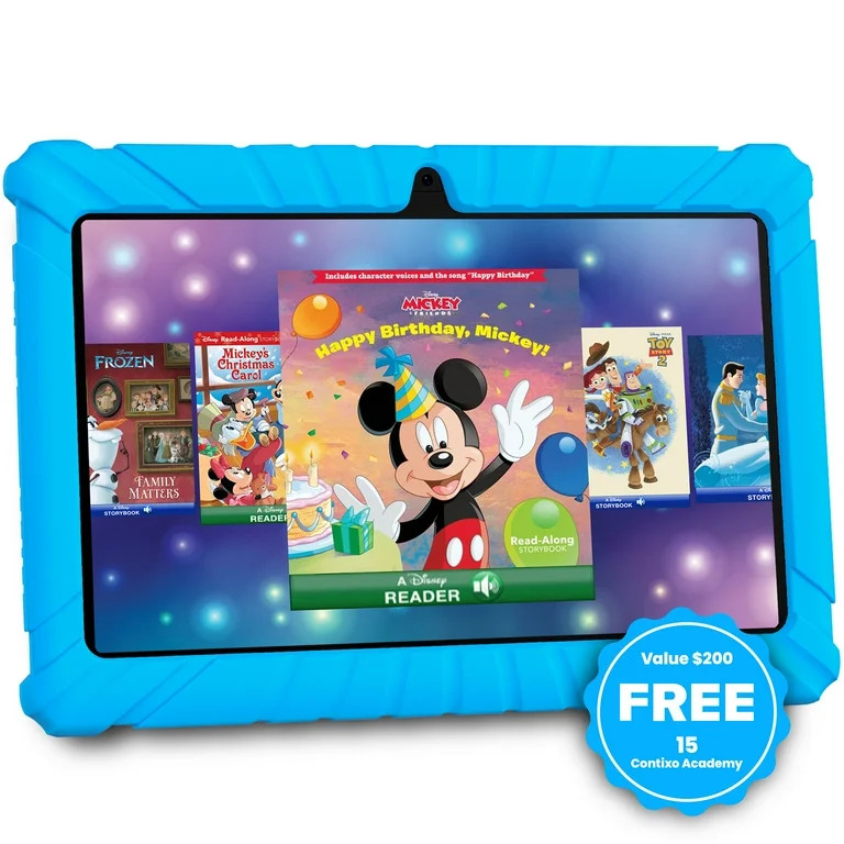 Contixo 7" Kids Tablet, 2024 Model, STEM Learning, Educational Tablet for Ages 3-12, Contixo Acad... | Walmart (US)