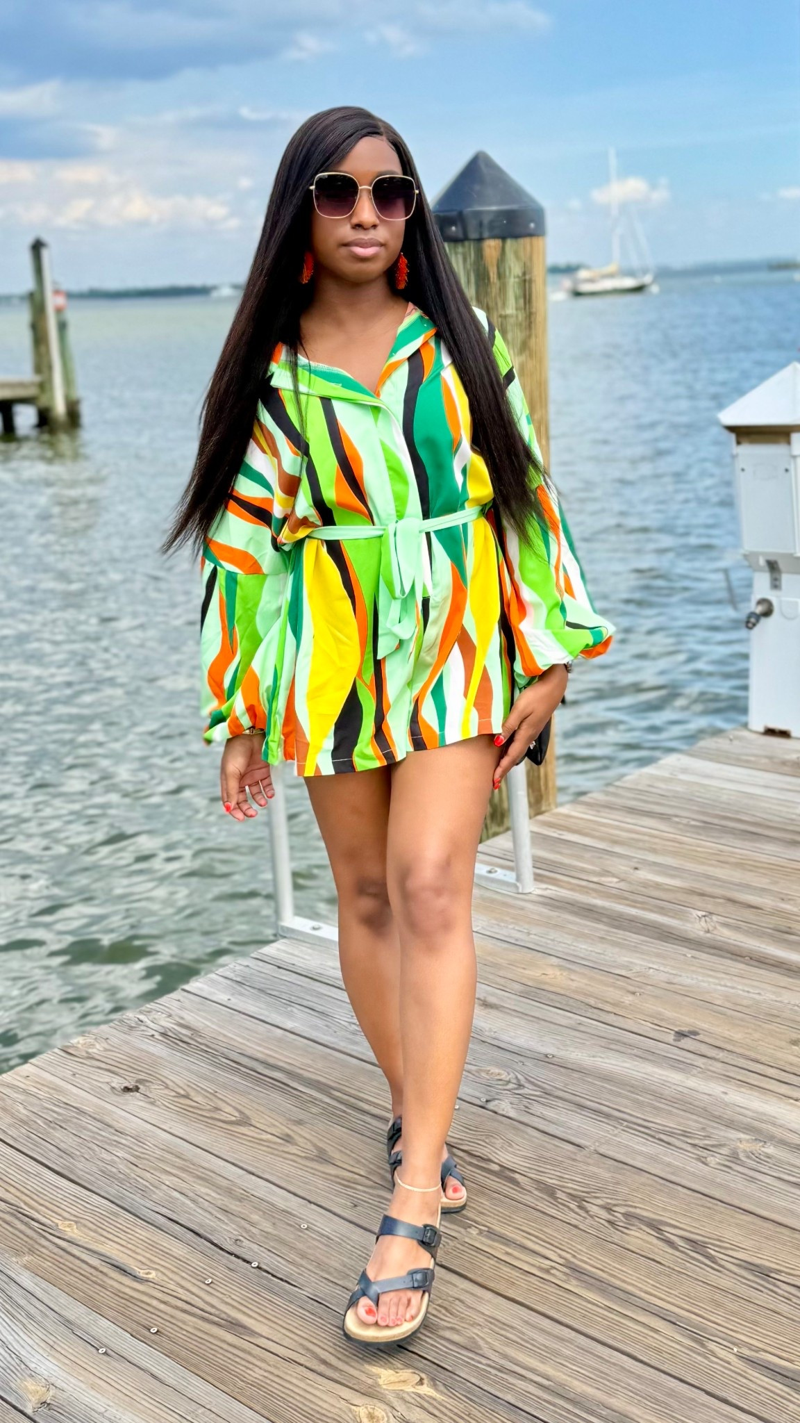 Bright, bold, and effortlessly chic! This multicolor puff sleeve jumpsuit is giving main character energy with its statement sleeves, flattering waist belt and oversized hemline. Perfect for brunch, vacation, or a head-turning day out.

Size = Small

Shop this look + save it for your summer style inspo!

#PuffSleeves #MulticolorOutfit #WaistBeltLook #JumpsuitStyle #ChicAndColorful #WeekendOutfit #OnePieceWonder #StatementLook
#StatementSleeves
#ShirtCollarStyle
#WaistBeltLook
#OversizedHem
#BoldStyle
#OnePieceWonder
#ChicAndColorful
#BrunchOutfit
#VacationStyle
#StreetStyleLook
#WeekendOutfit
#OOTD
#EffortlessStyle
#TrendyLooks
#ColorfulStyle
#BoldFashion
#StatementLook

#LTKStyleTip #LTKFindsUnder50