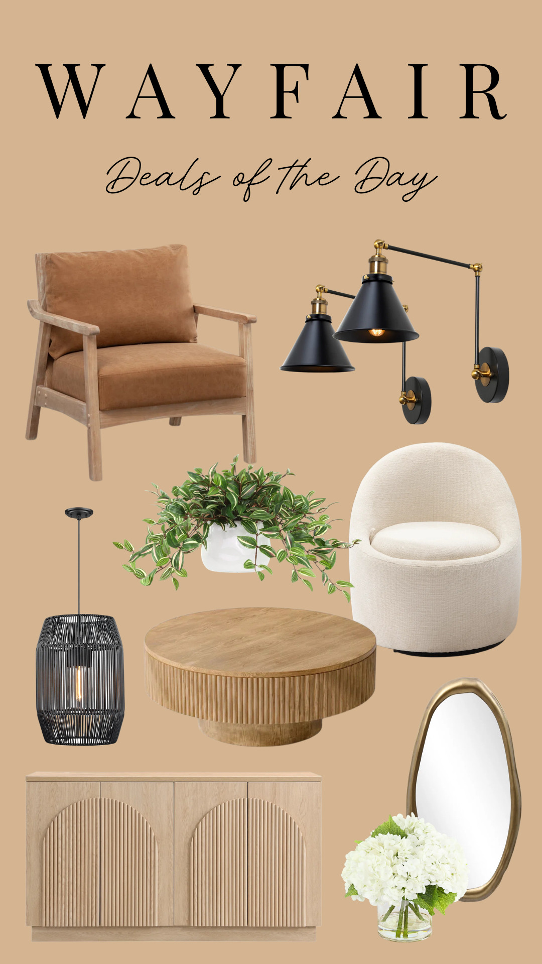 Up to 70% off Wayfair's Deals of the Day!

furniture, home decor, interior design #Wayfair 

 #LTKHome #LTKSaleAlert