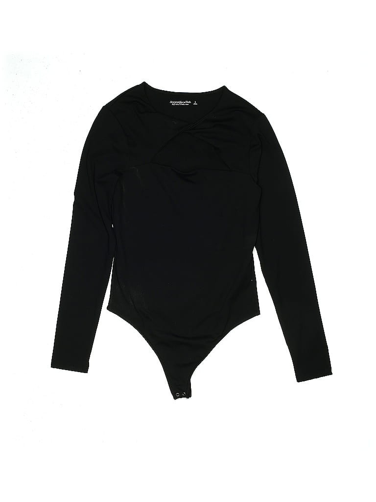 Abercrombie & Fitch Bodysuit: Black Tops - Size Small | ThredUp