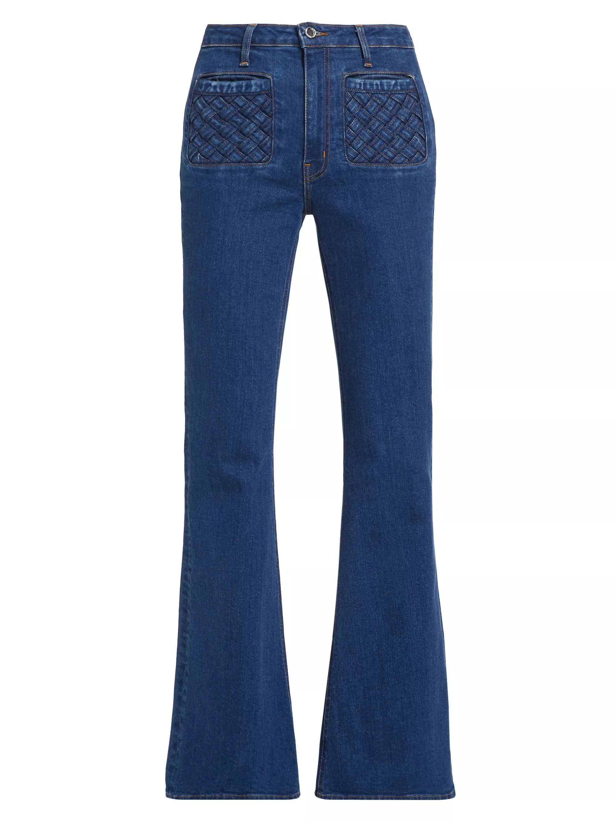 Crosby Woven Pocket Mid-Rise Jeans | Saks Fifth Avenue