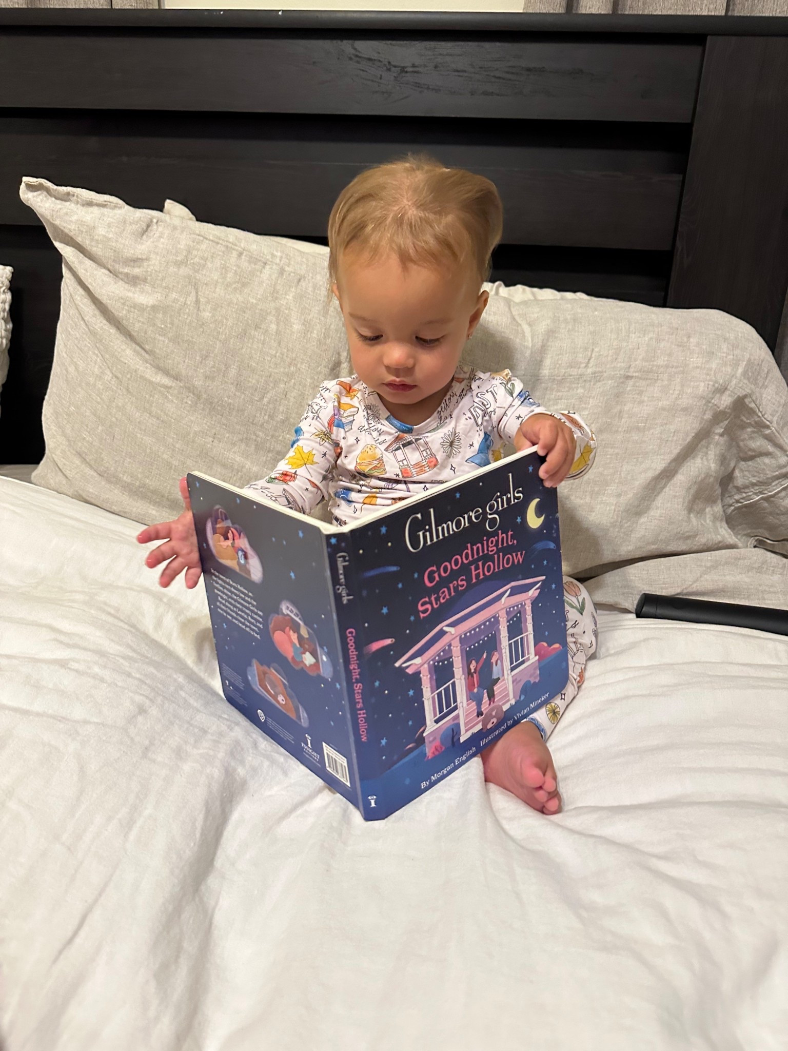 Gilmore girls pjs from gg & her favorite bed time book 🫶🏽

#LTKFamily #LTKKids #LTKBaby