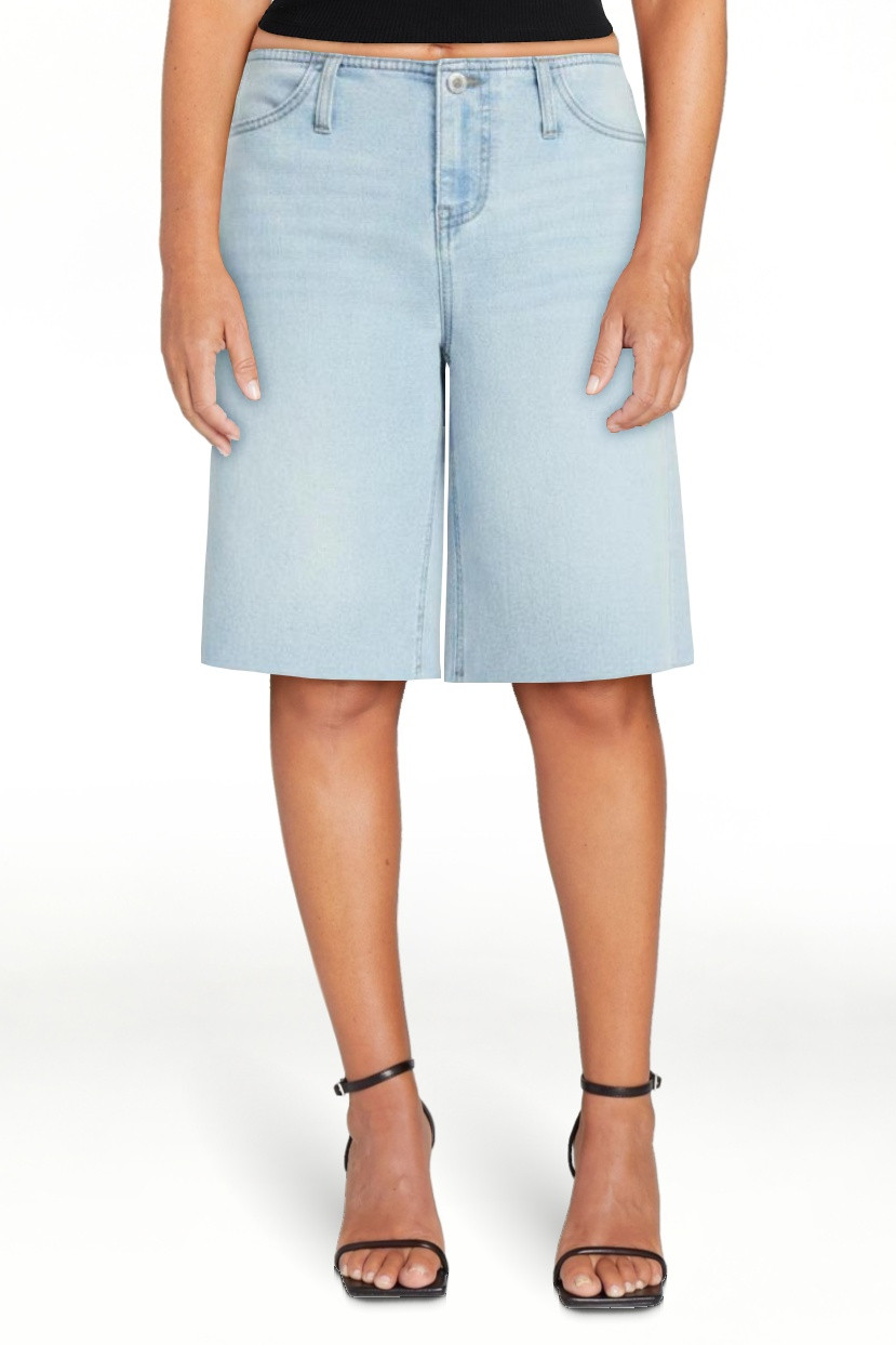 No Boundaries No Waist Baggy Jorts, Women's XXS-XXL | Walmart (US)