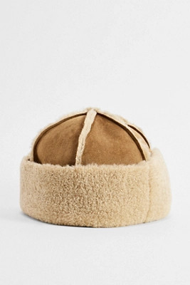 UO Tan Faux Suede Docker Hat | Urban Outfitters UK