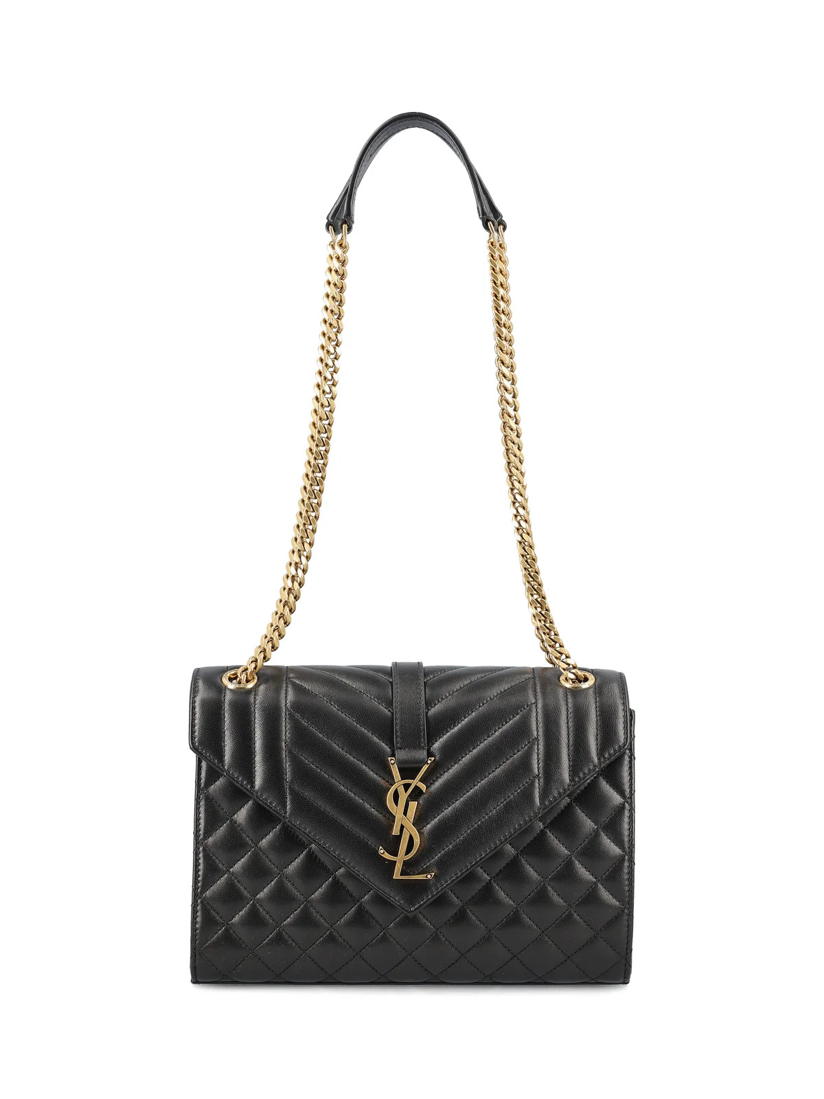 Saint Laurent Envelope Medium Shoulder Bag | Cettire Global