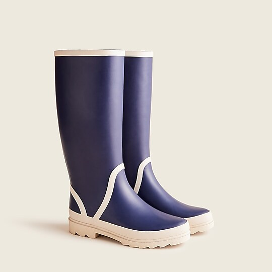 Tall lug-sole rainboots | J. Crew US