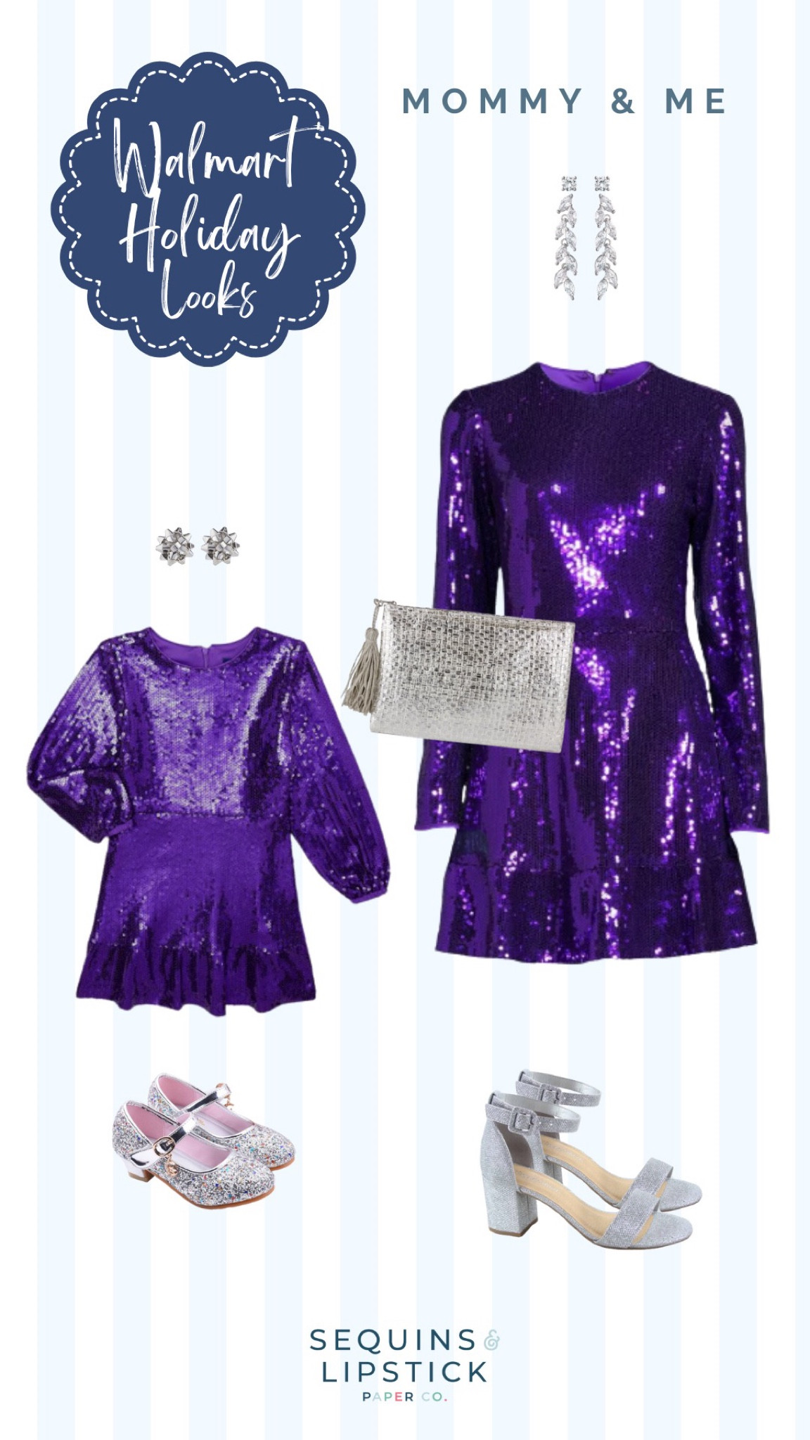 Gift your gals the cutest matching outfits this Holiday season! All pieces are right now at Walmart.com! 

#LTKHoliday #LTKunder50 #LTKkids