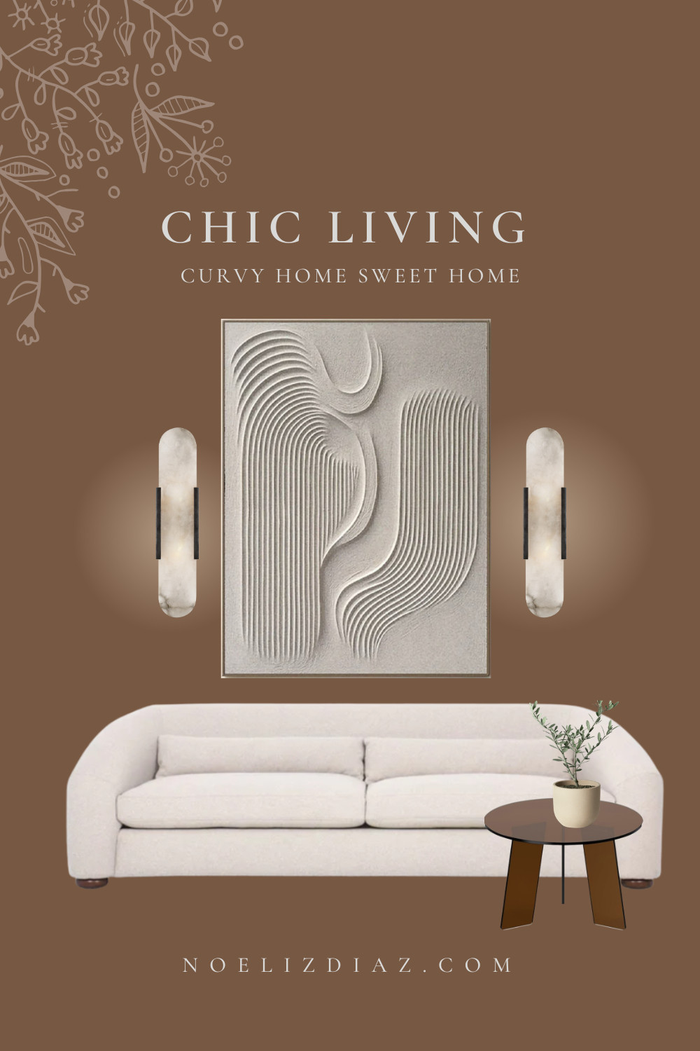 Real homes have curves. 🤍
Obsessed with the texture and clean lines in this mockup! If your living room is craving a chic, modern upgrade, these textured walls pieces and that cloud-like sofa are calling your name. 🛋️✨

Tap the link to shop the entire look! 

 #LTKmorningroutine #LTKHome #LTKPetite