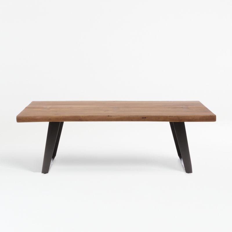 Yukon Natural Coffee Table + Reviews | Crate and Barrel | Crate & Barrel