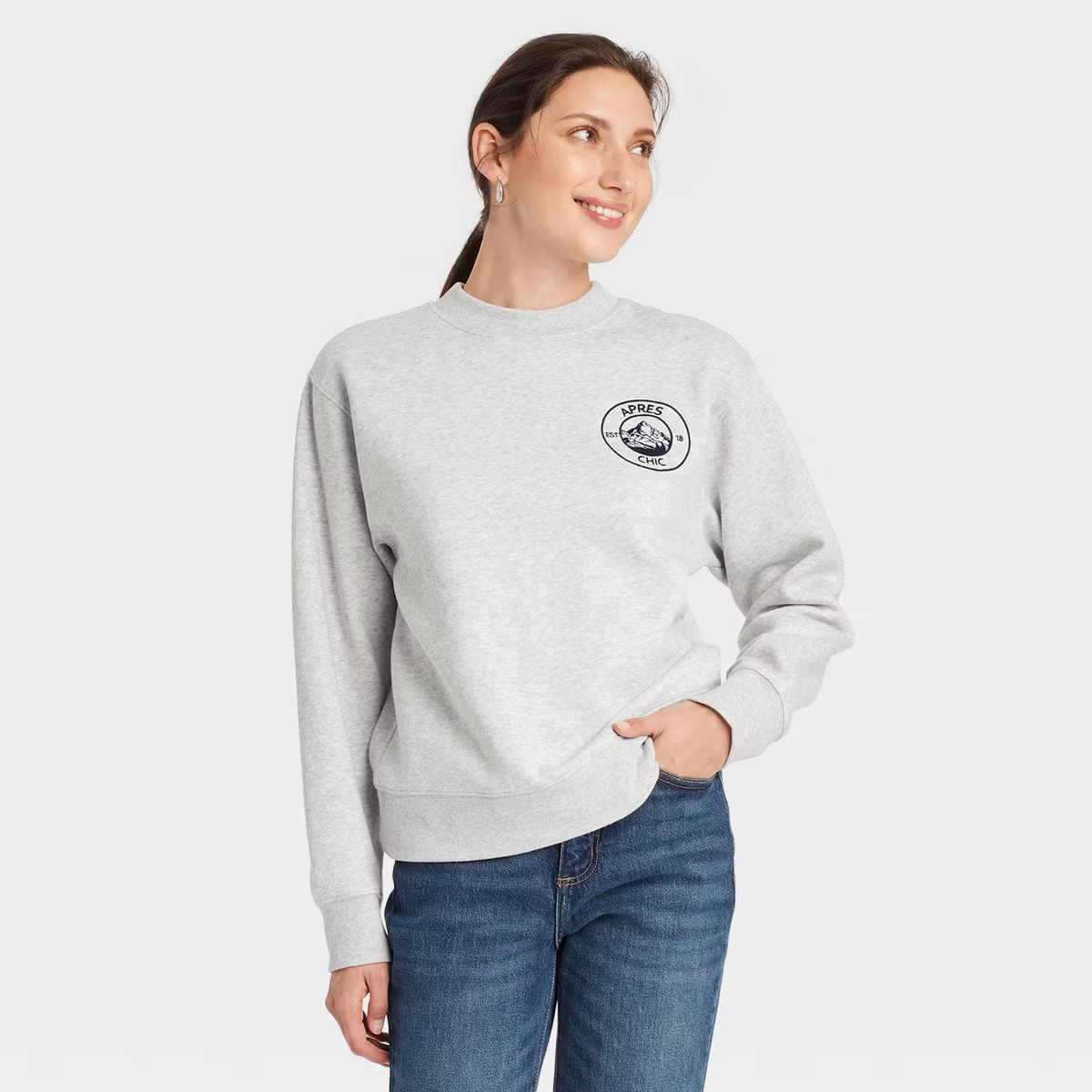 Women's Leisure Studio Graphic Sweatshirt - Universal Thread™ | Target