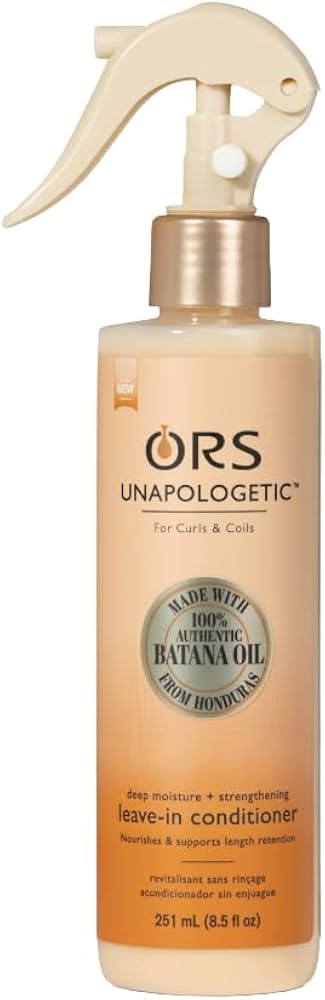 ORS Unapologetic Deep Moisture + Strengthening Leave-In Conditioner 8.5 Ounces | Amazon (US)