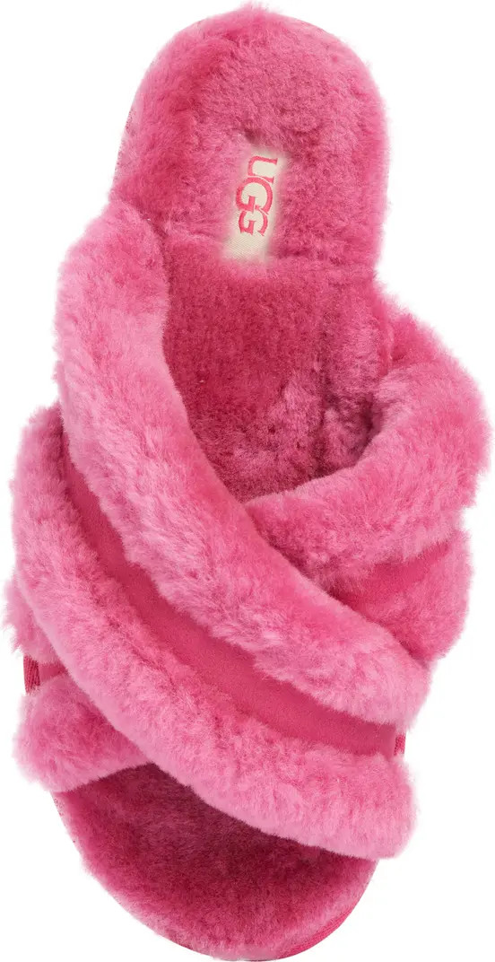 Scuffita Genuine Shearling Slide Slipper (Women) | Nordstrom