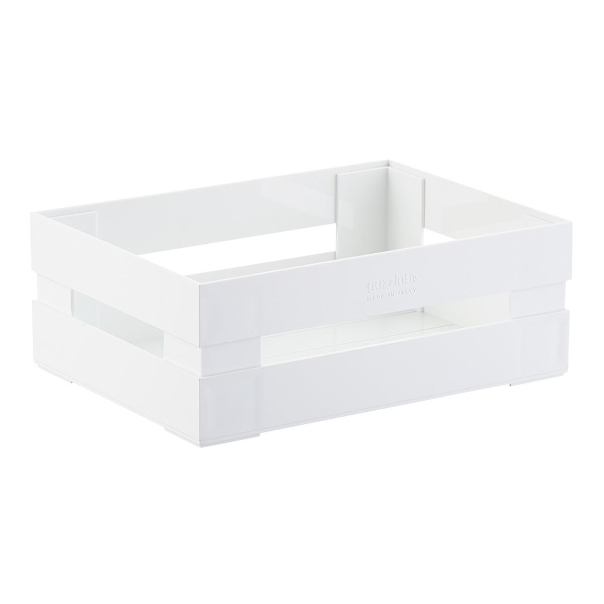 guzzini Large Italian Pantry Bin White | The Container Store