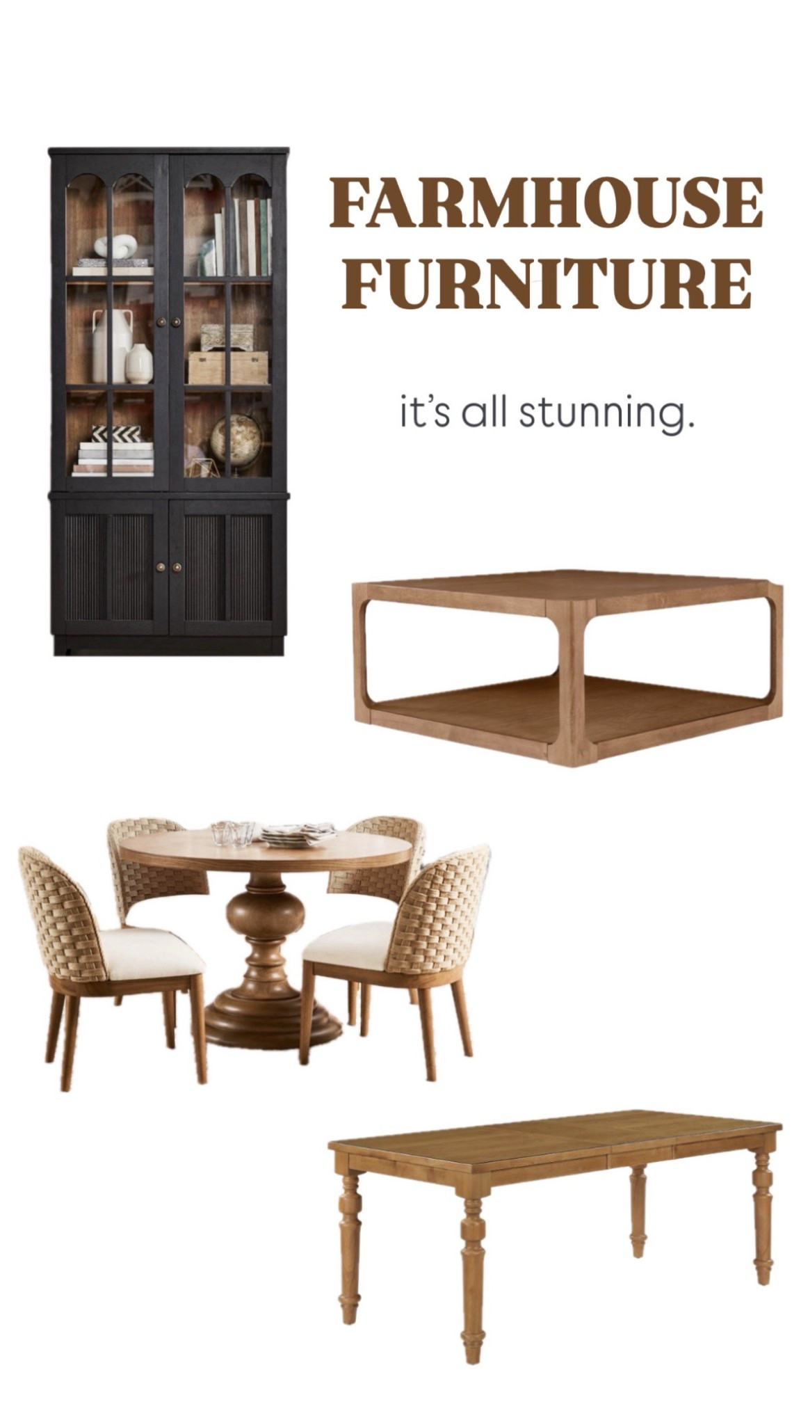 FarmHouse Furniture 

#LTKvlog #LTKHome #LTKSaleAlert