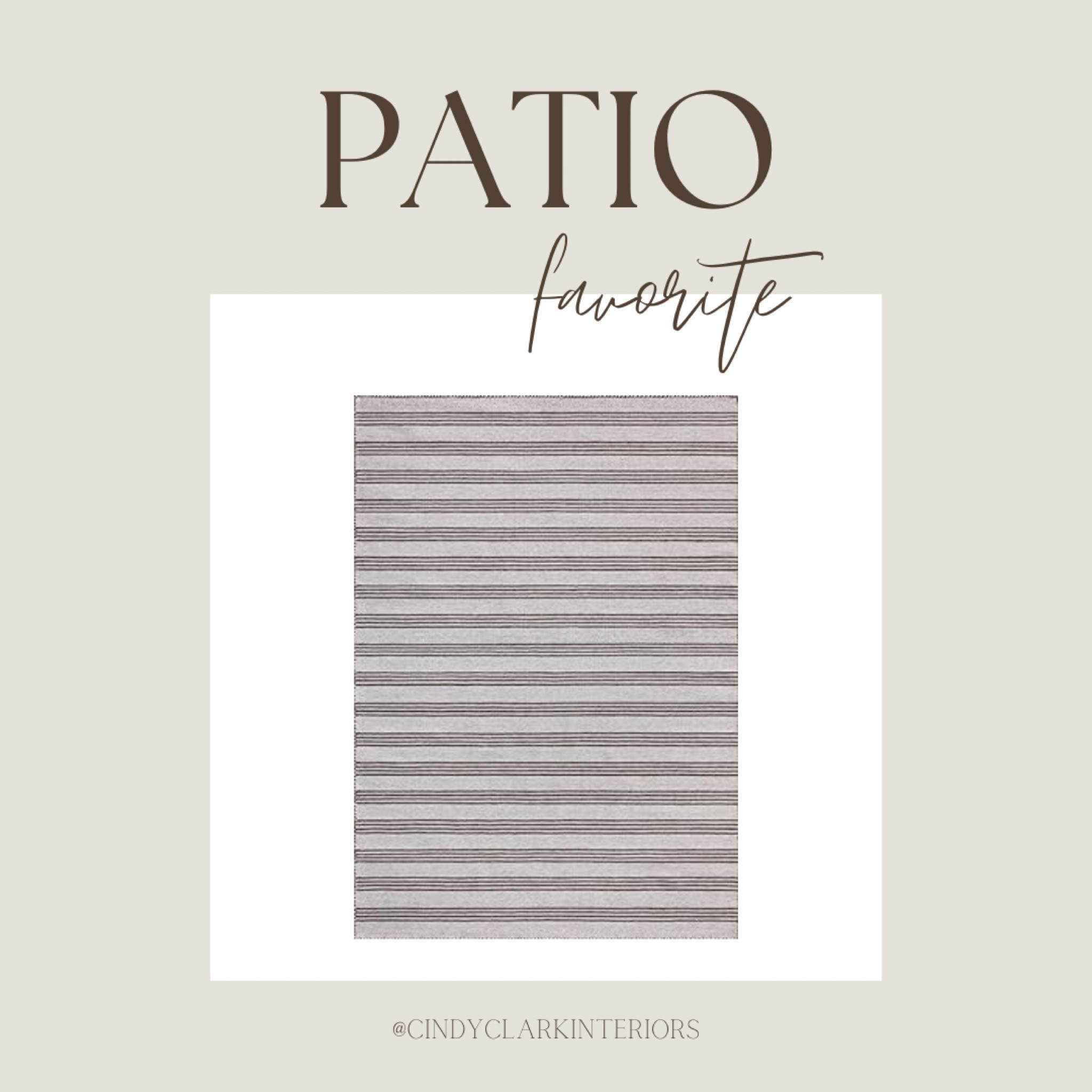 A recent patio favorite for me! I absolutely adore this outdoor Loloi area rug from the Magnolia by Joann’s Gaines x Loloi collection. I chose the color Silver / Bark and it’s perfect. 

#LTKSeasonal #LTKHome #LTKStyleTip