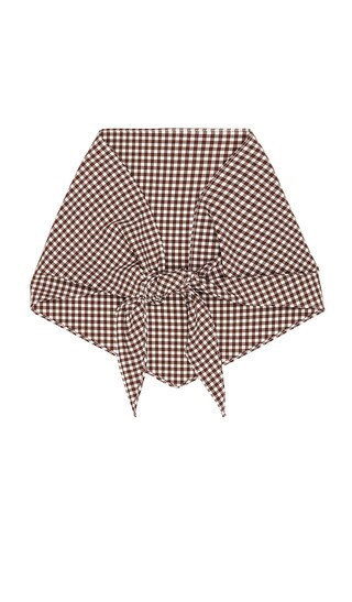 Tularosa Eppie Head Scarf in Brown. | Revolve Clothing (Global)