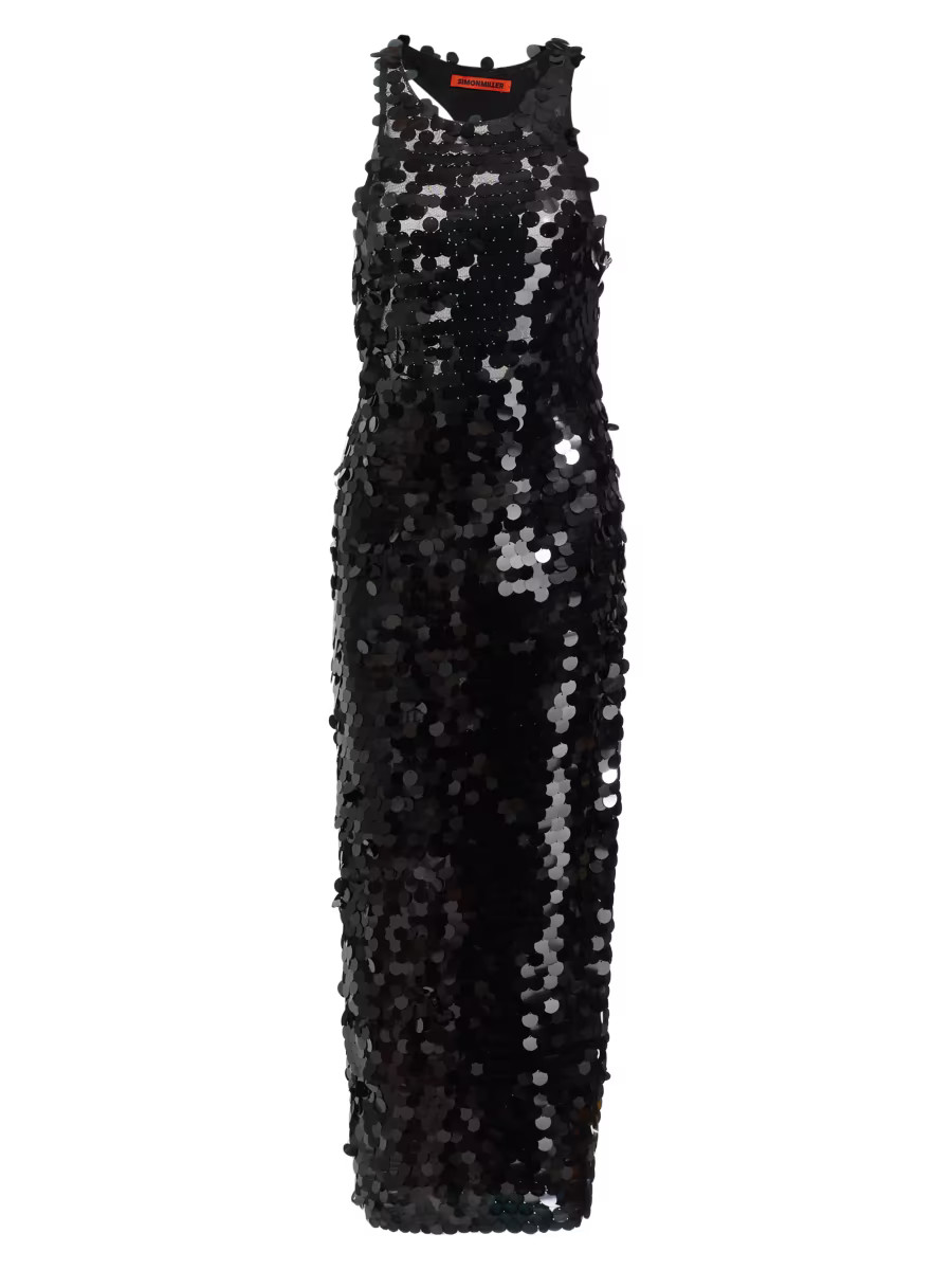 Lou Sequined Sleeveless Maxi Dress | Saks Fifth Avenue